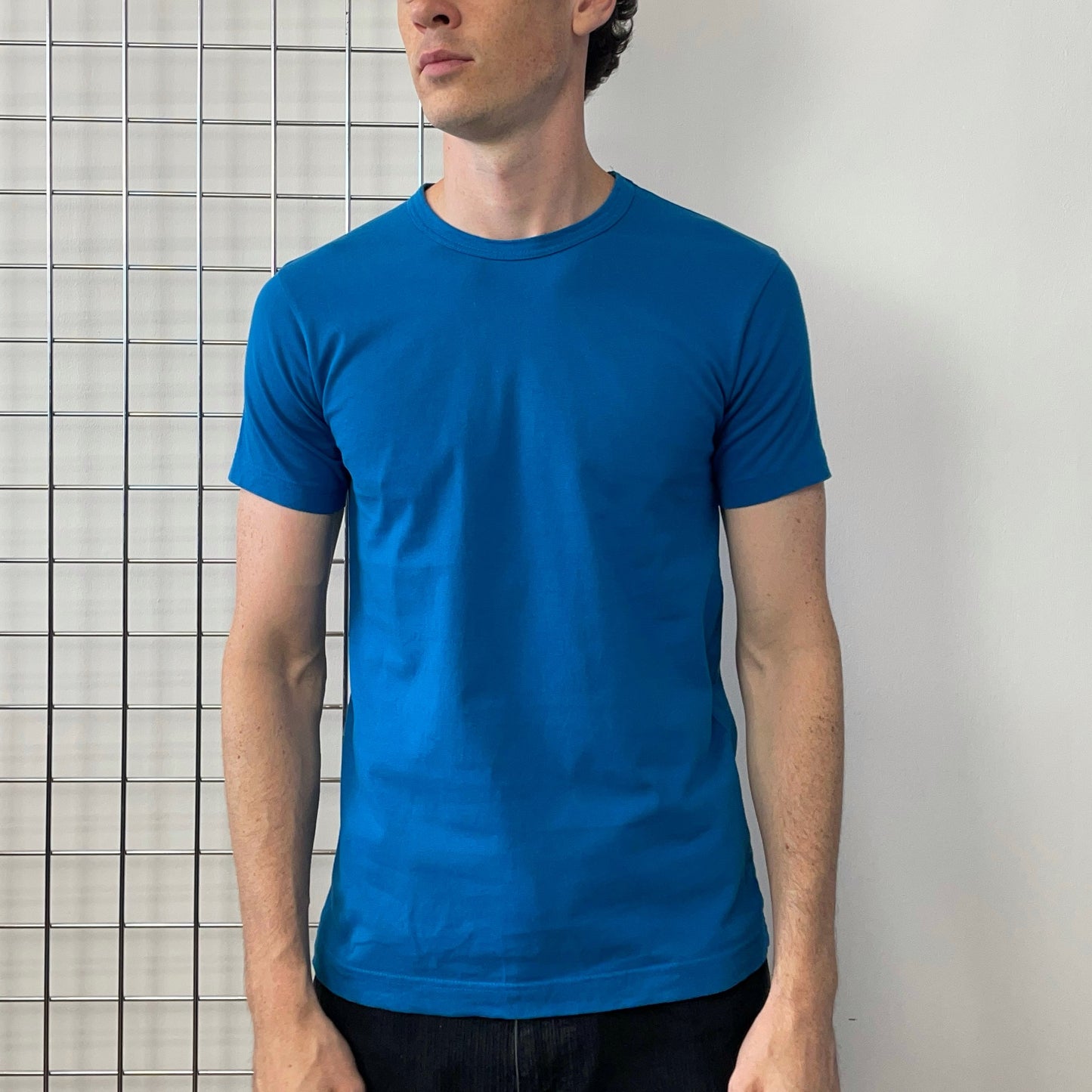 Comme Des Garçons Shirt Blue T-Shirt | Medium, Blue