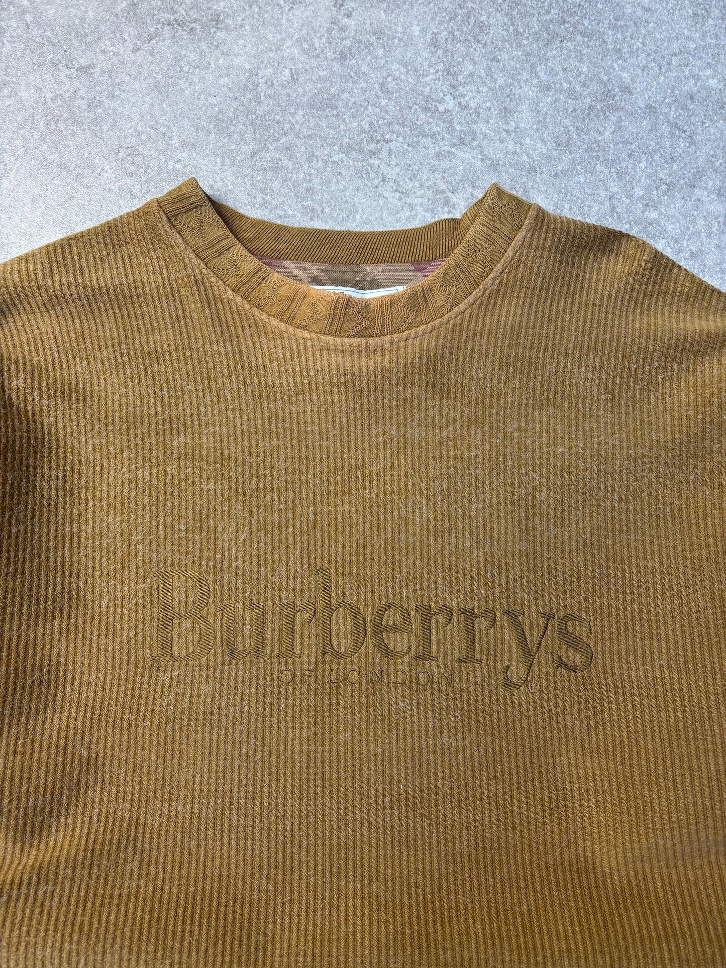 Rare Burberry of London Ribbed Sweater