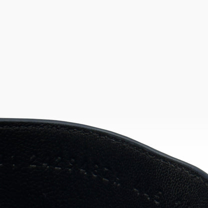 HERMES JACKSON SUEDE / LEATHER SANDALS NAVY BLEU / NOIR 44.5 / UK10.5 | UK 10.5, Navy