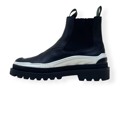 DIOR X SACAI EXPLORER CHELSEA BOOTS BLACK / WHITE 42 / UK8 | UK 8, Black