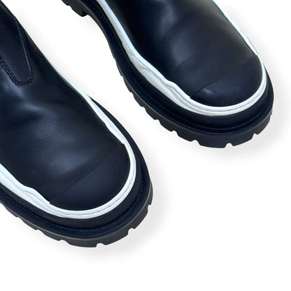 DIOR X SACAI EXPLORER CHELSEA BOOTS BLACK / WHITE 42 / UK8 | UK 8, Black
