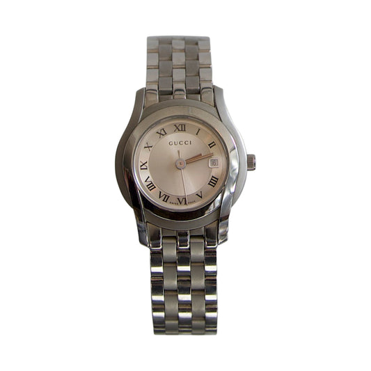 Gucci Silver Chain Watch 5500L