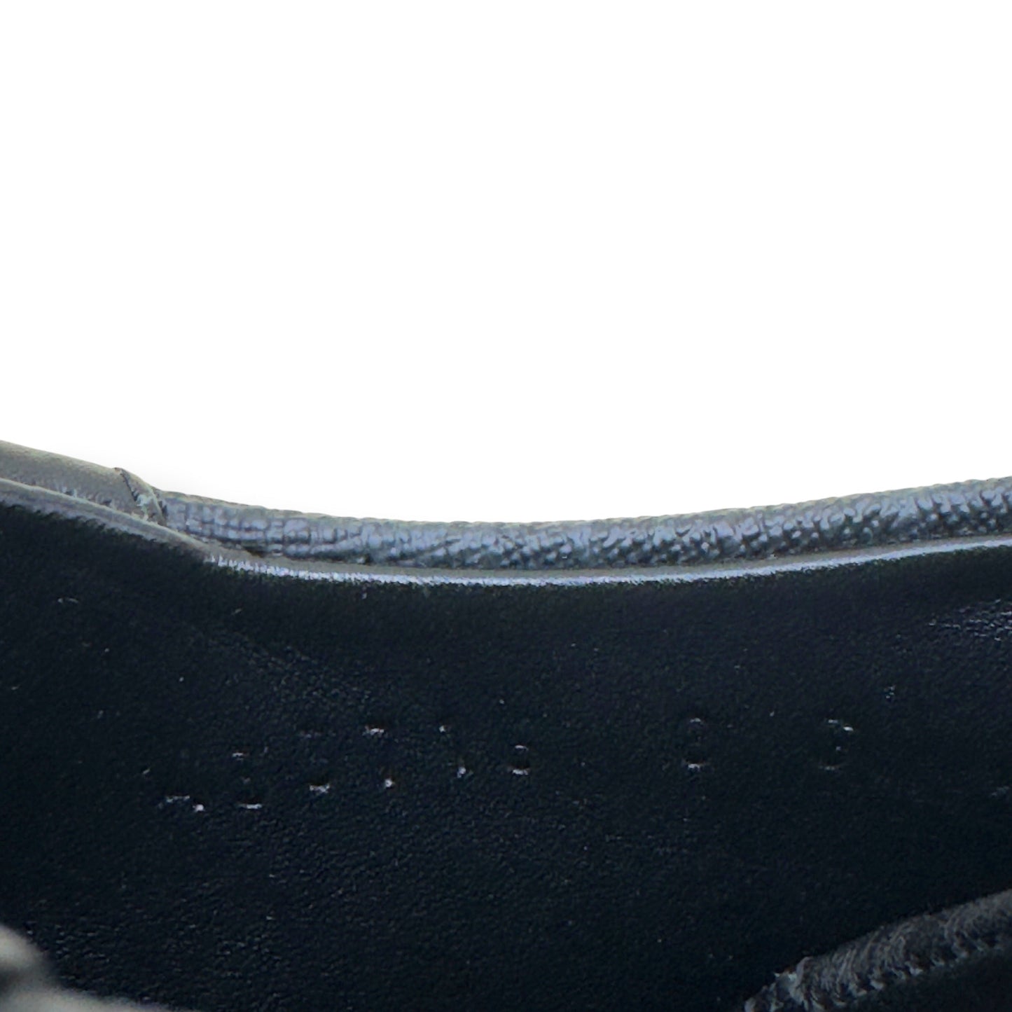 GUCCI SUPREME CANVAS LEATHER LOW-TOP SNEAKER BLACK UK8 | UK 8, Black