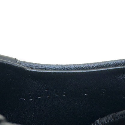 GUCCI SUPREME CANVAS LEATHER LOW-TOP SNEAKER BLACK UK8 | UK 8, Black