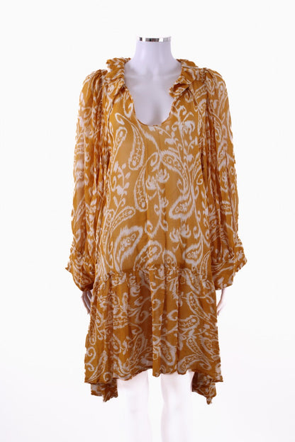 Evarae Flouncy cover up Yellow print | Default Title, Yellow