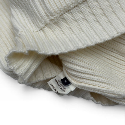THOM SWEENEY MERINO SHAWL COLLAR CARDIGAN ECRU M | Medium, Ecru