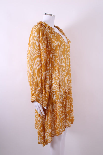Evarae Flouncy cover up Yellow print | Default Title, Yellow