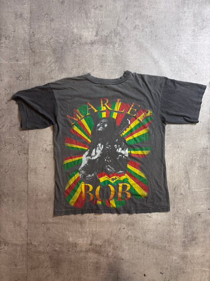 90s Bob Marley Double-Sided Graphic Single Stich Tee