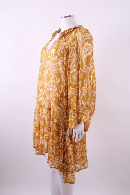 Evarae Flouncy cover up Yellow print | Default Title, Yellow