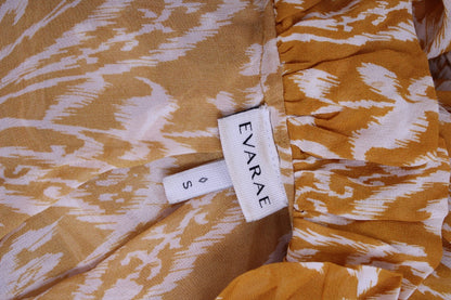 Evarae Flouncy cover up Yellow print | Default Title, Yellow