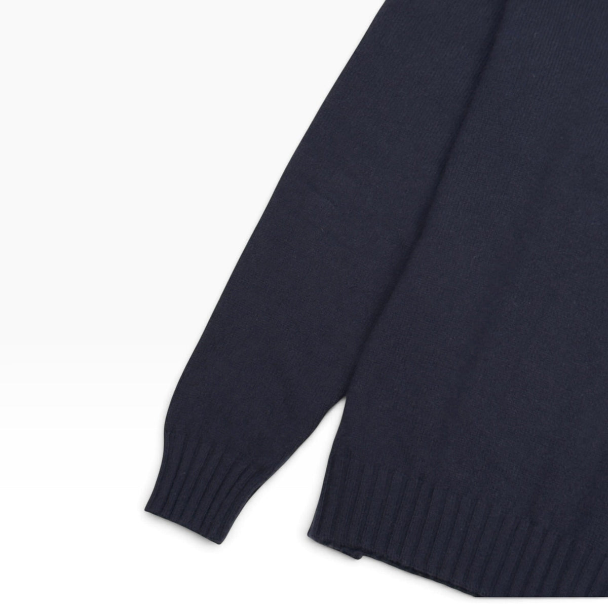 THOM SWEENEY CASHMERE ROLL NECK JUMPER NAVY M | Medium, Navy