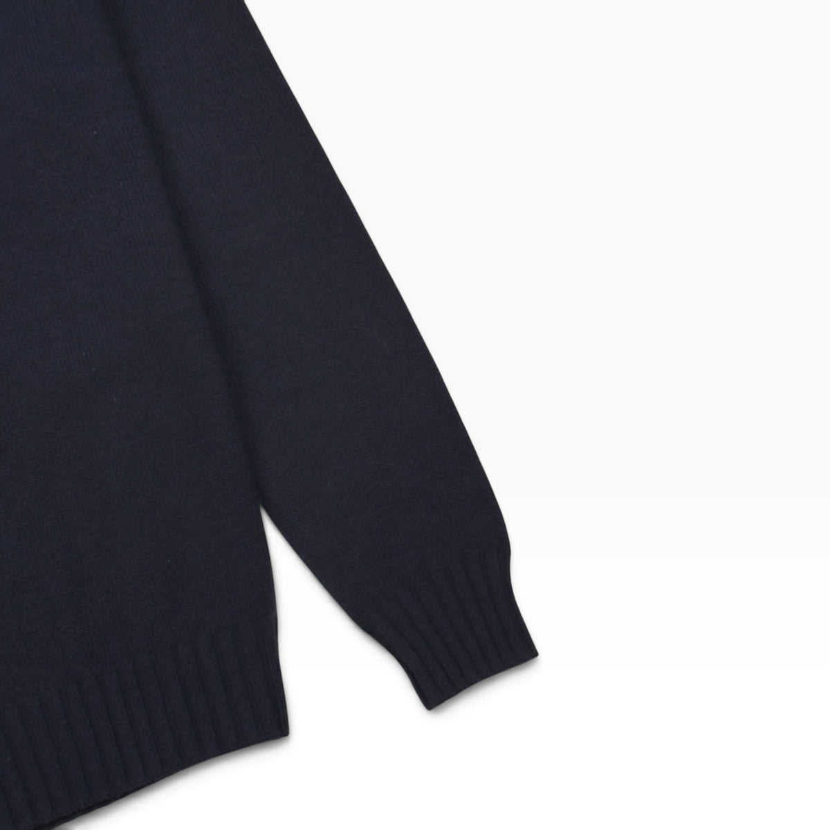 THOM SWEENEY CASHMERE ROLL NECK JUMPER NAVY M | Medium, Navy
