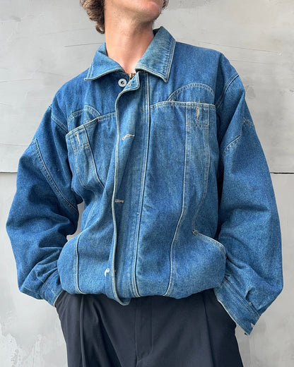 90S VINTAGE DENIM JACKET - XXL