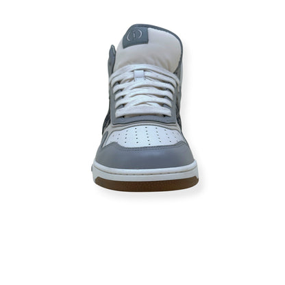 DIOR B27 HIGH-TOP OBLIQUE SNEAKER WHITE / GREY 42 / UK8 | UK 8, Grey