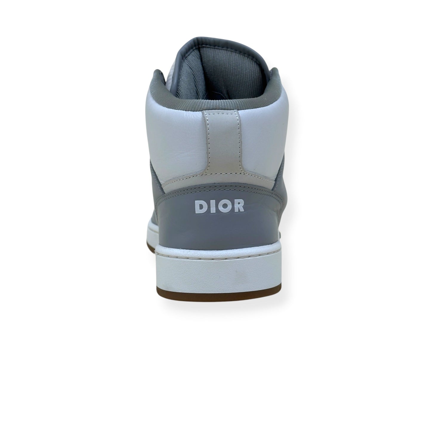 DIOR B27 HIGH-TOP OBLIQUE SNEAKER WHITE / GREY 42 / UK8 | UK 8, Grey