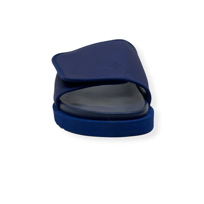 LOUIS VUITTON MONOGRAM MIAMI MULES NAVY UK10 | UK 10, Navy