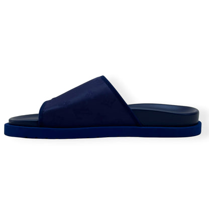 LOUIS VUITTON MONOGRAM MIAMI MULES NAVY UK10 | UK 10, Navy
