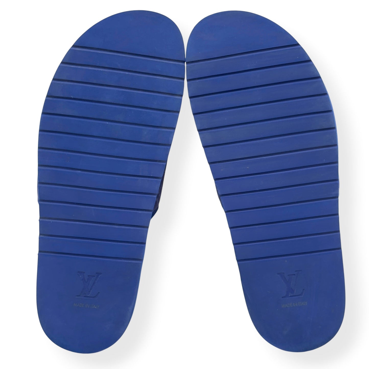 LOUIS VUITTON MONOGRAM MIAMI MULES NAVY UK10 | UK 10, Navy