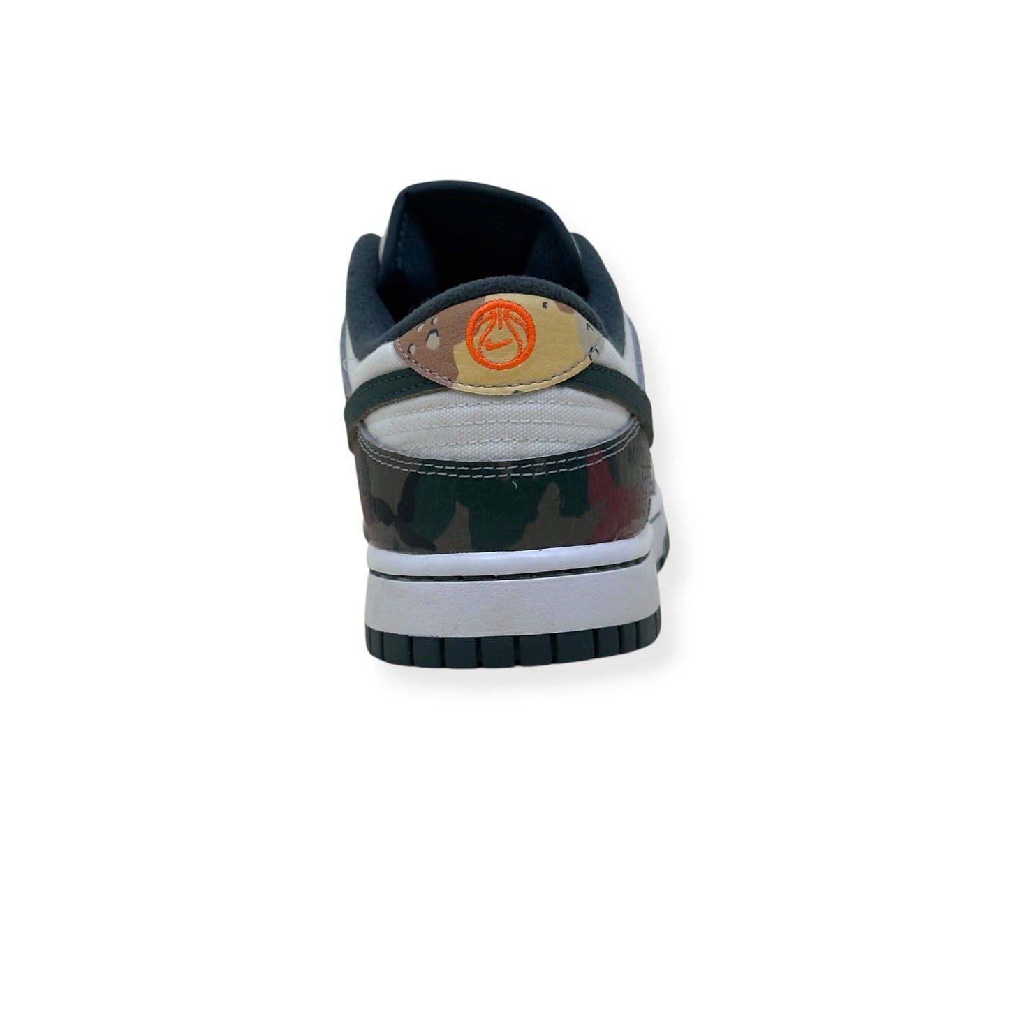 NIKE DUNK LOW-TOP CAMO SNEAKER SAIL / MULTI CAMO UK7 | UK 7, Camo