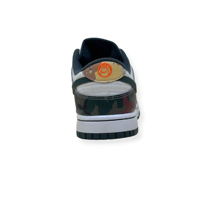 NIKE DUNK LOW-TOP CAMO SNEAKER SAIL / MULTI CAMO UK7 | UK 7, Camo