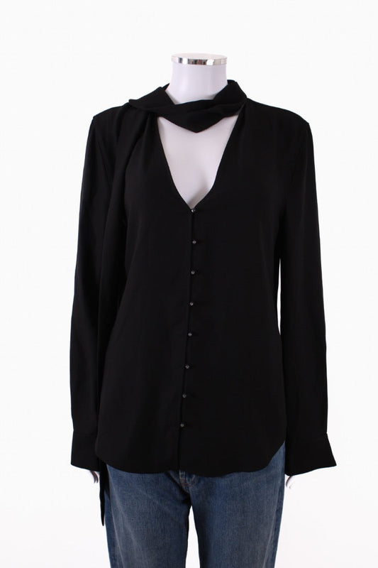 Equipment Blouse Black M | Medium, Black
