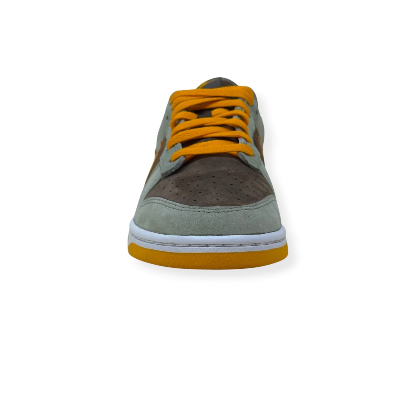 NIKE DUNK LOW-TOP SNEAKER DUSTY OLIVE UK7 | UK 7, Olive