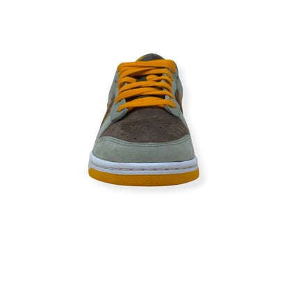 NIKE DUNK LOW-TOP SNEAKER DUSTY OLIVE UK7 | UK 7, Olive