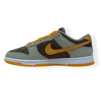 NIKE DUNK LOW-TOP SNEAKER DUSTY OLIVE UK7 | UK 7, Olive