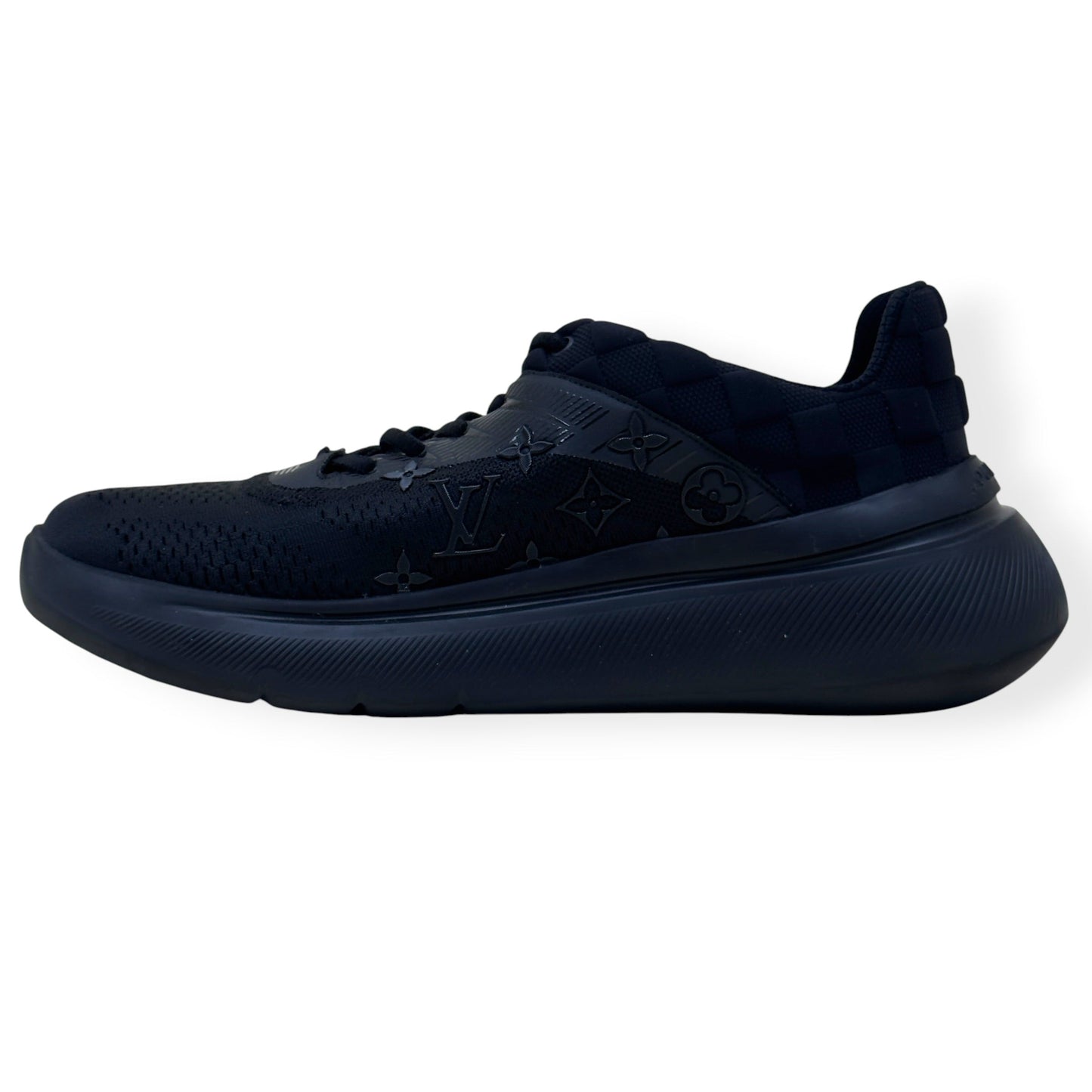 LOUIS VUITTON SHOW UP SNEAKER BLACK UK10 | UK 10, Black