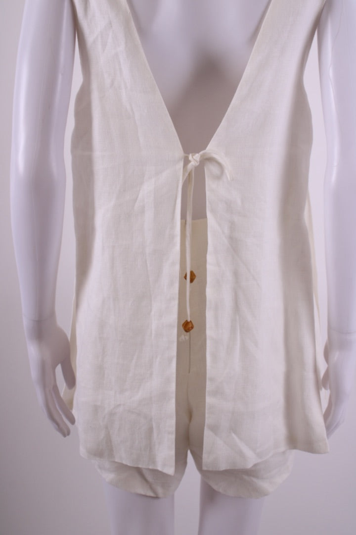 Winona Playsuit Cream 8 | Default Title, Cream