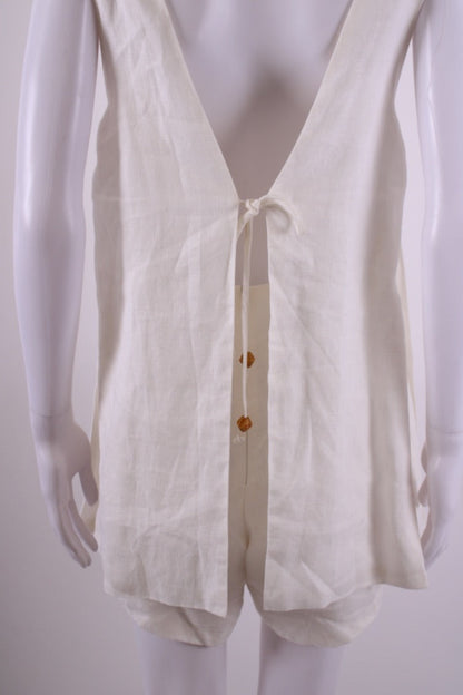 Winona Playsuit Cream 8 | Default Title, Cream