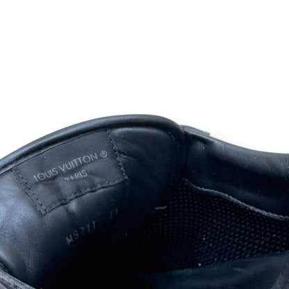 LOUIS VUITTON RUN AWAY MONOGRAM GLAZE SNEAKER BLACK UK11 | UK 11, Black