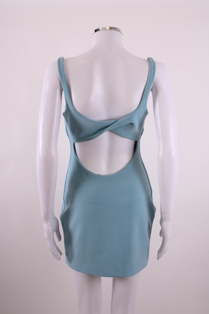 Bec & Bridge S/S Mini Dress Light Blue 10 | Default Title, Blue