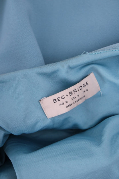 Bec & Bridge S/S Mini Dress Light Blue 10 | Default Title, Blue