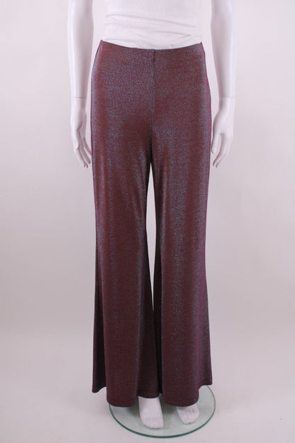 Missoni Lurex Wide Leg Trousers Purple S | Default Title, Purple