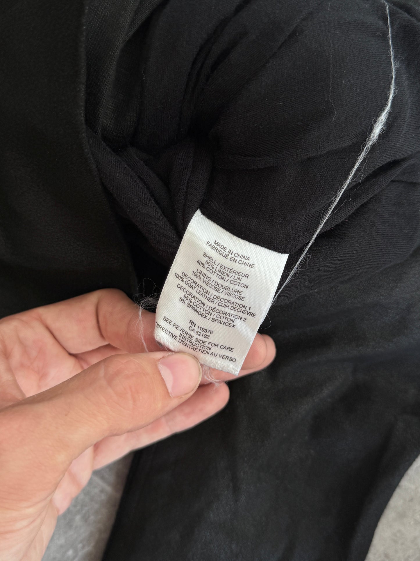 Helmut Lang Suede Look Layered Cropped Black Jacket