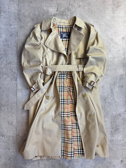 Burberry Beige Classic Panelled Nova Lined Trenchcoat