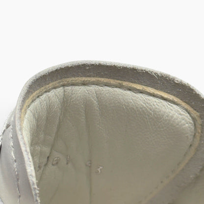 CHANEL CALFSKIN CC LOGO LOW TOP SNEAKER WHITE 43 | UK 9, White