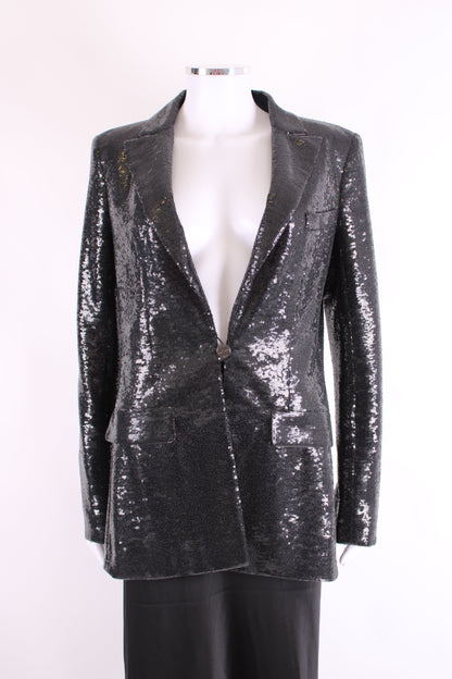 Black Chanel Sequin Jacket | Default Title, Black