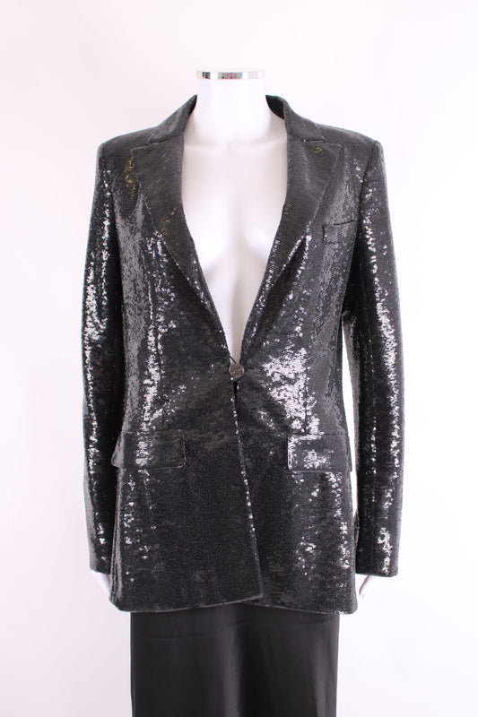 Black Chanel Sequin Jacket | Default Title, Black