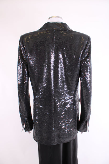 Black Chanel Sequin Jacket | Default Title, Black