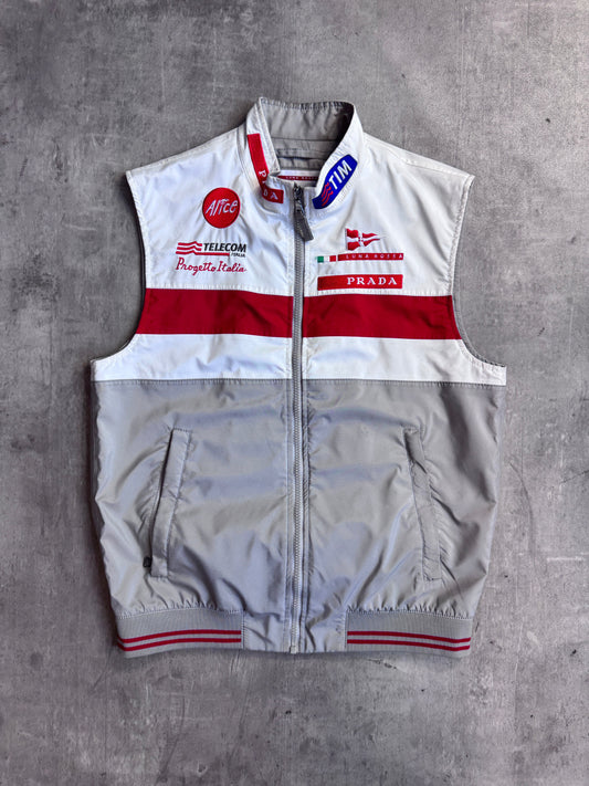 2006 Prada Grey Luna Rossa Technical Gilet