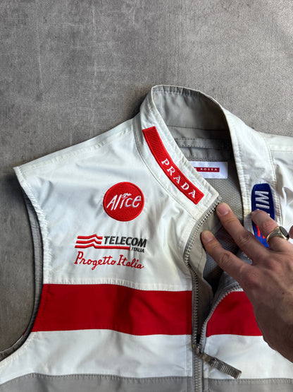 2006 Prada Grey Luna Rossa Technical Gilet