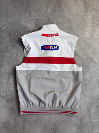 2006 Prada Grey Luna Rossa Technical Gilet