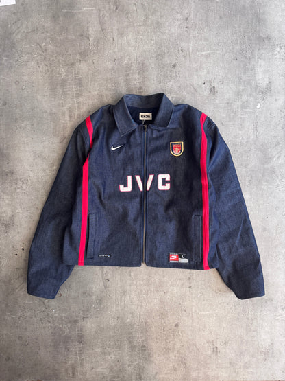 VT Rework : 1998-99 Arsenal Denim Jacket | Small, Multicoloured