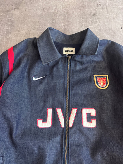 VT Rework : 1998-99 Arsenal Denim Jacket | Small, Multicoloured