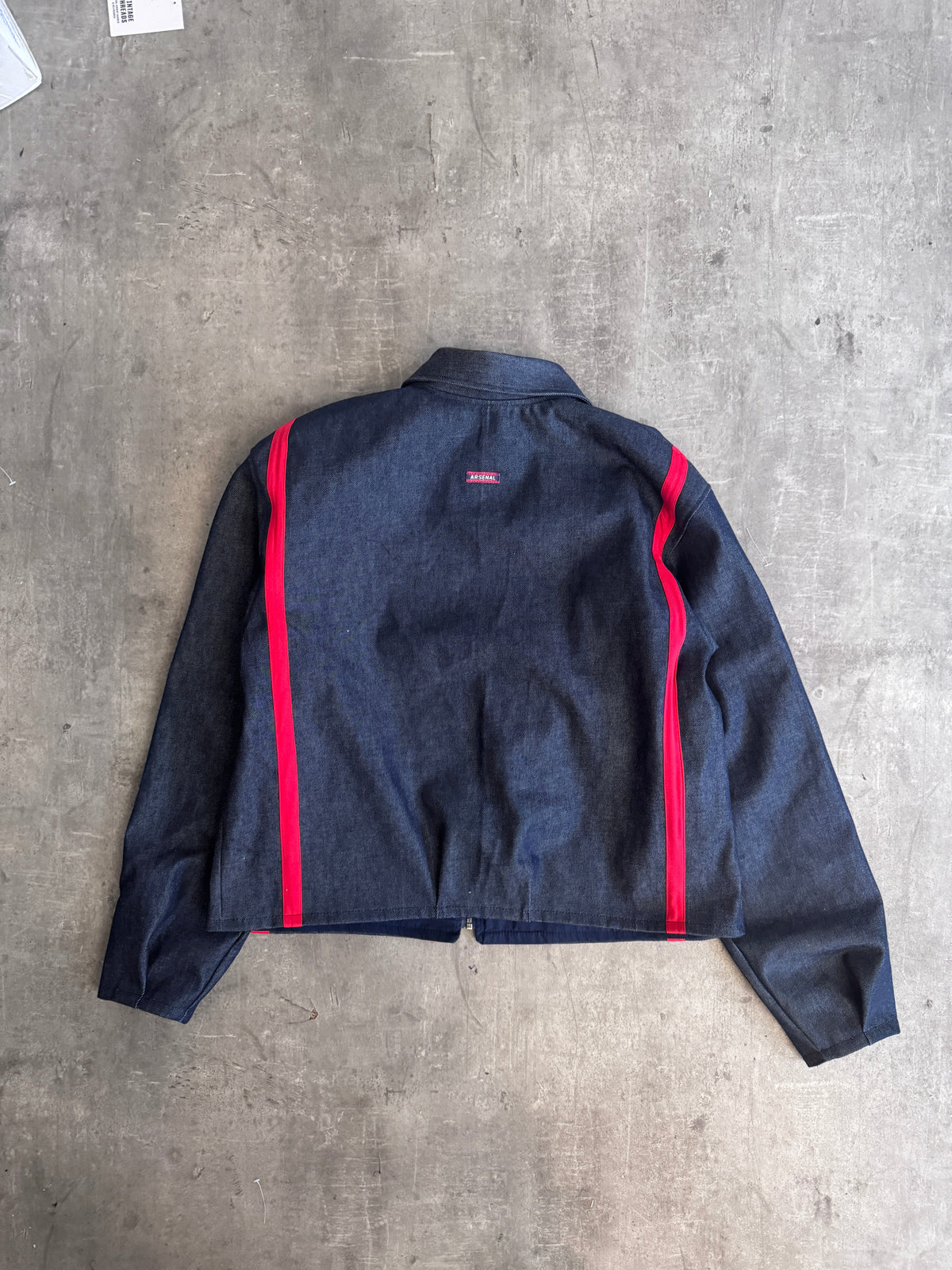 VT Rework : 1998-99 Arsenal Denim Jacket | Small, Multicoloured