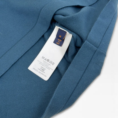 LOUIS VUITTON JAZZ TRUMPETER KNIT TOP BLUE M | Medium, Blue