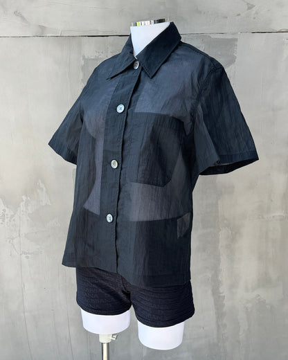 OUR LEGACY SHEER NYLON SHIRT - S