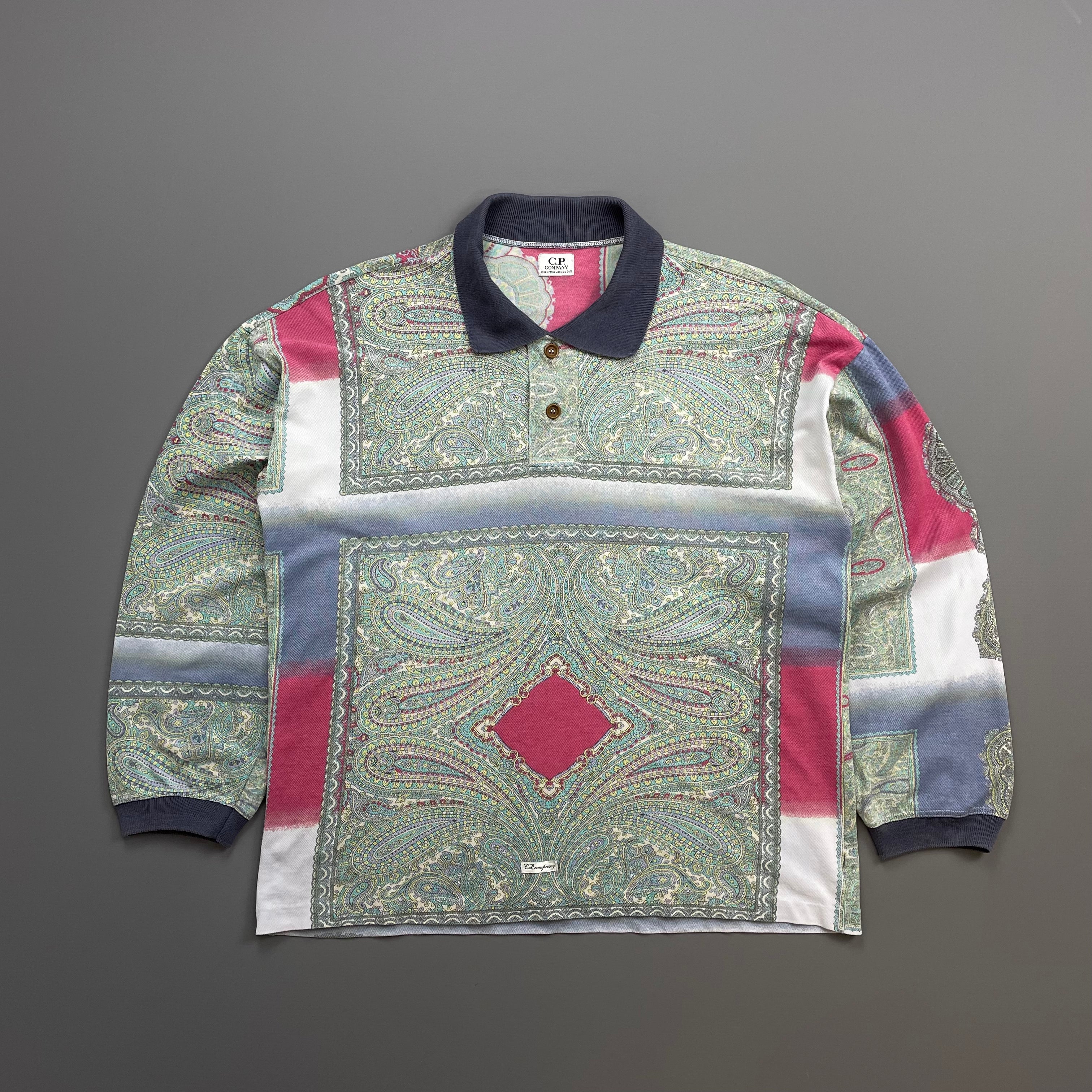 C.P. Company Multi-Colour 80s Paisley Ideas From Massimo Osti Long